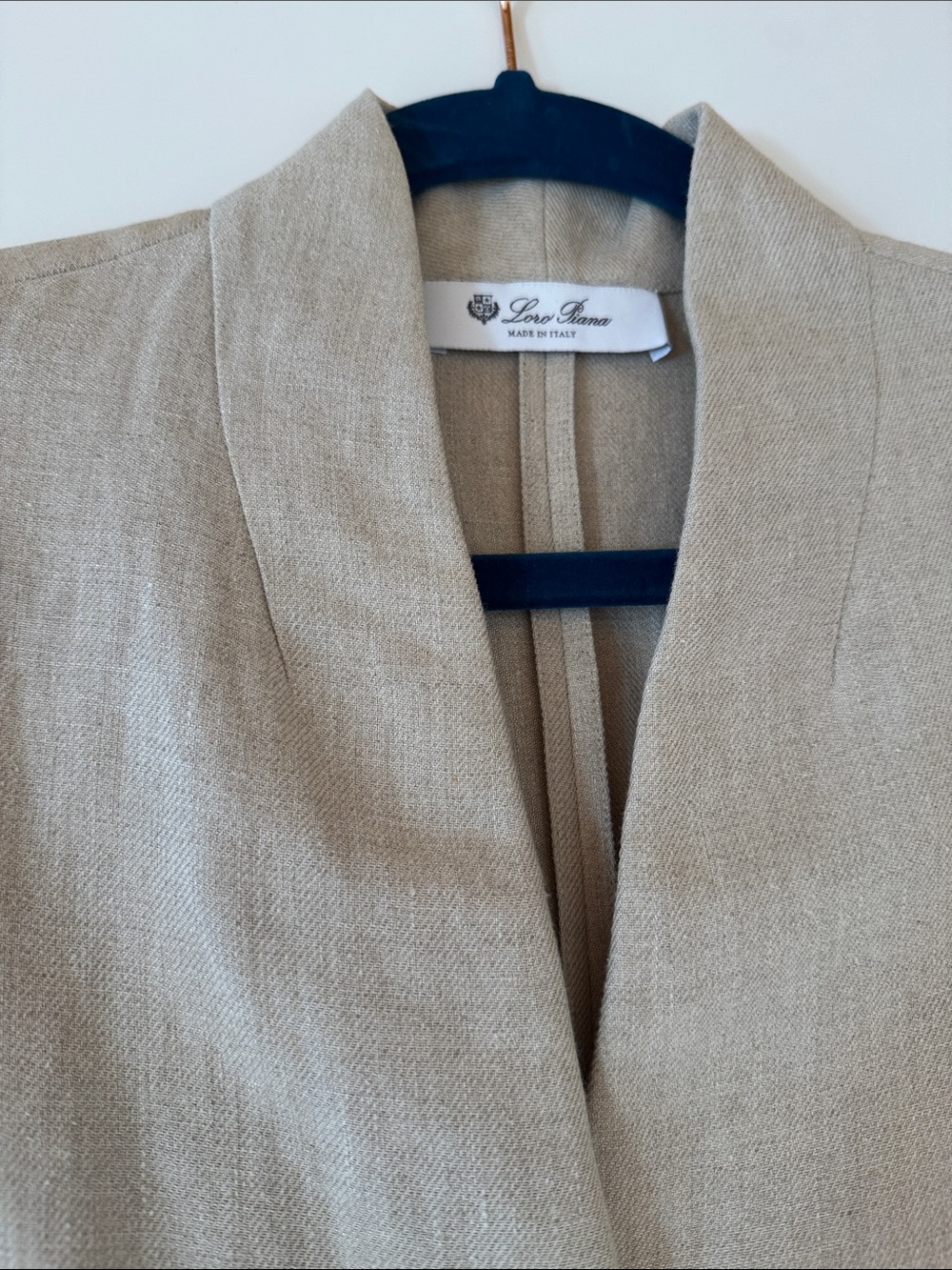 Loro Piana Sleeveless Neutral V-Neck - Picture 2 of 3